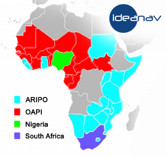ARIPO, OAPI, Nigeria and South Africa patent