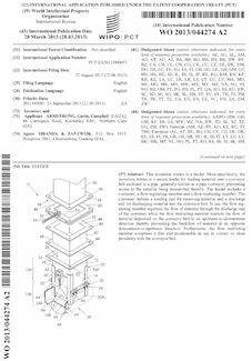 Conveyor feeder patent